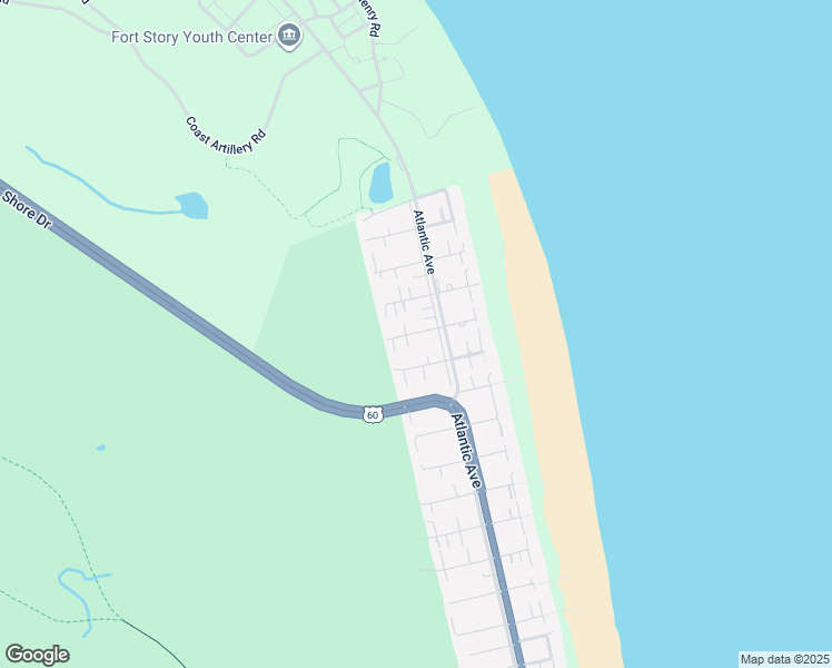map of restaurants, bars, coffee shops, grocery stores, and more near 8504 Atlantic Avenue in Virginia Beach