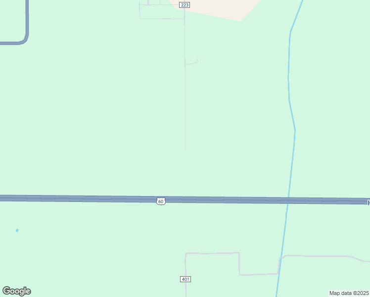 map of restaurants, bars, coffee shops, grocery stores, and more near County Road 223 in Mississippi County