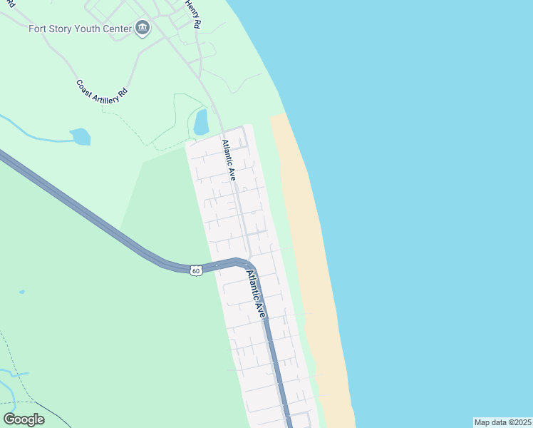 map of restaurants, bars, coffee shops, grocery stores, and more near 8408 Ocean Front Avenue in Virginia Beach
