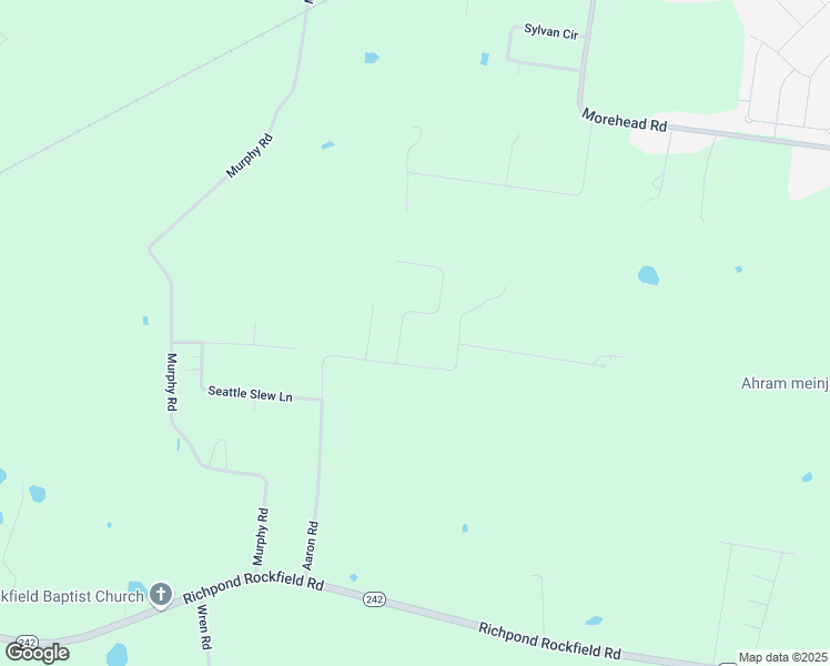 map of restaurants, bars, coffee shops, grocery stores, and more near 749 Aaron Road in Bowling Green