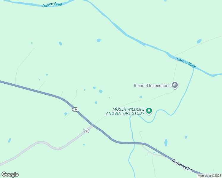 map of restaurants, bars, coffee shops, grocery stores, and more near 292 Martinsville Ford Road in Bowling Green