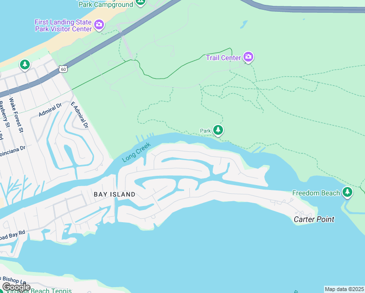map of restaurants, bars, coffee shops, grocery stores, and more near 2332 Leeward Shore Drive in Virginia Beach