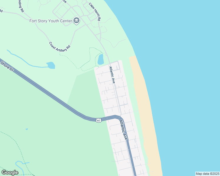map of restaurants, bars, coffee shops, grocery stores, and more near 8504 Atlantic Avenue in Virginia Beach