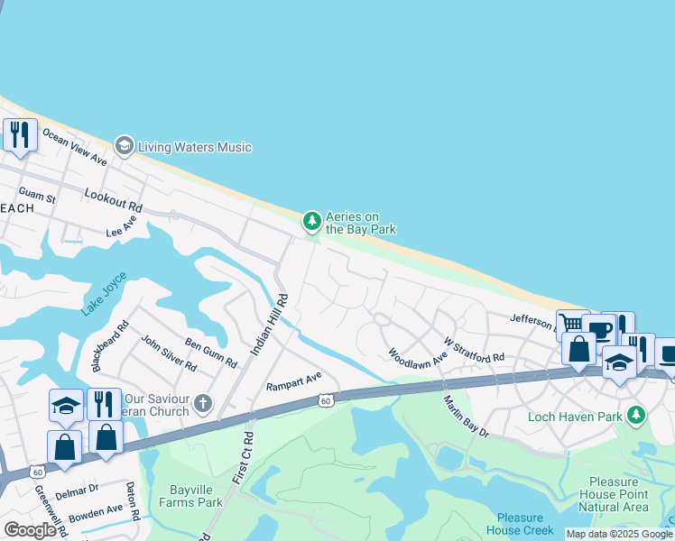 map of restaurants, bars, coffee shops, grocery stores, and more near 3904 Whooping Crane Circle in Virginia Beach
