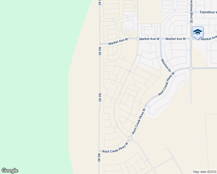 map of restaurants, bars, coffee shops, grocery stores, and more near Road 40 in Madera