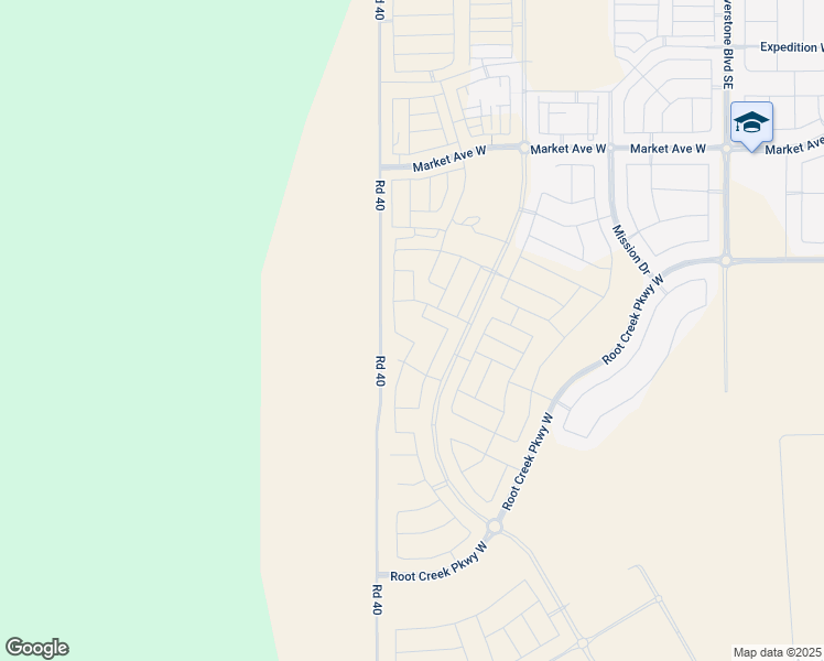 map of restaurants, bars, coffee shops, grocery stores, and more near Road 40 in Madera