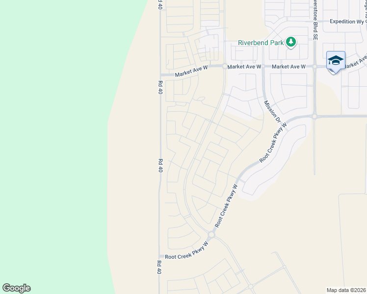 map of restaurants, bars, coffee shops, grocery stores, and more near Road 40 in Madera