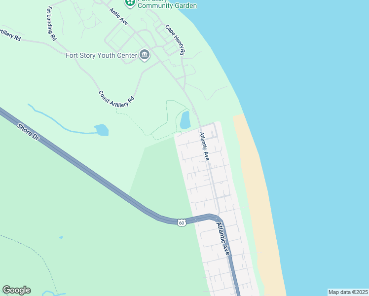 map of restaurants, bars, coffee shops, grocery stores, and more near 213 87th Street in Virginia Beach