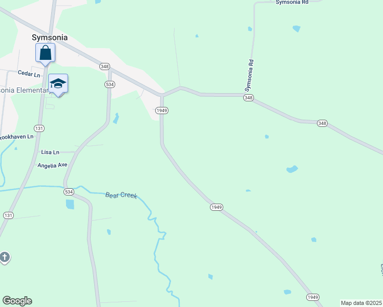 map of restaurants, bars, coffee shops, grocery stores, and more near in Symsonia