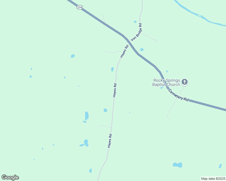 map of restaurants, bars, coffee shops, grocery stores, and more near 495 Hayes Road in Bowling Green