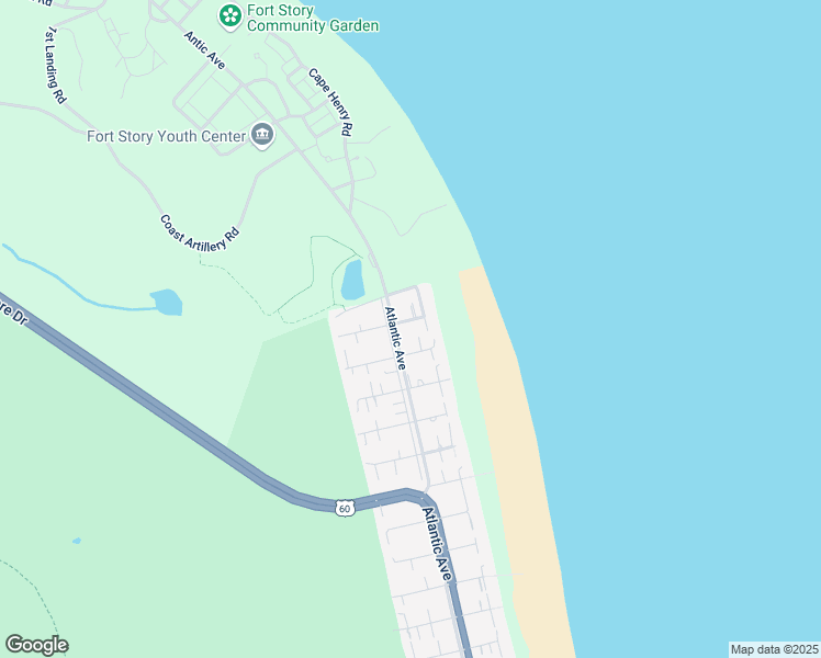 map of restaurants, bars, coffee shops, grocery stores, and more near 115 88th Street in Virginia Beach