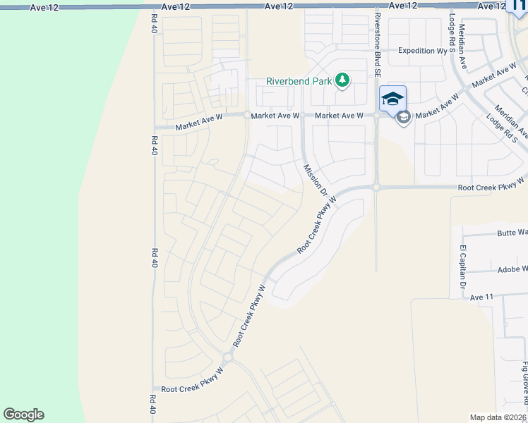 map of restaurants, bars, coffee shops, grocery stores, and more near Unnamed Road in Madera