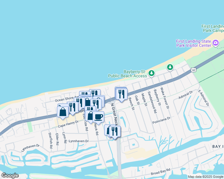 2800 Shore Drive, Virginia Beach VA Walk Score