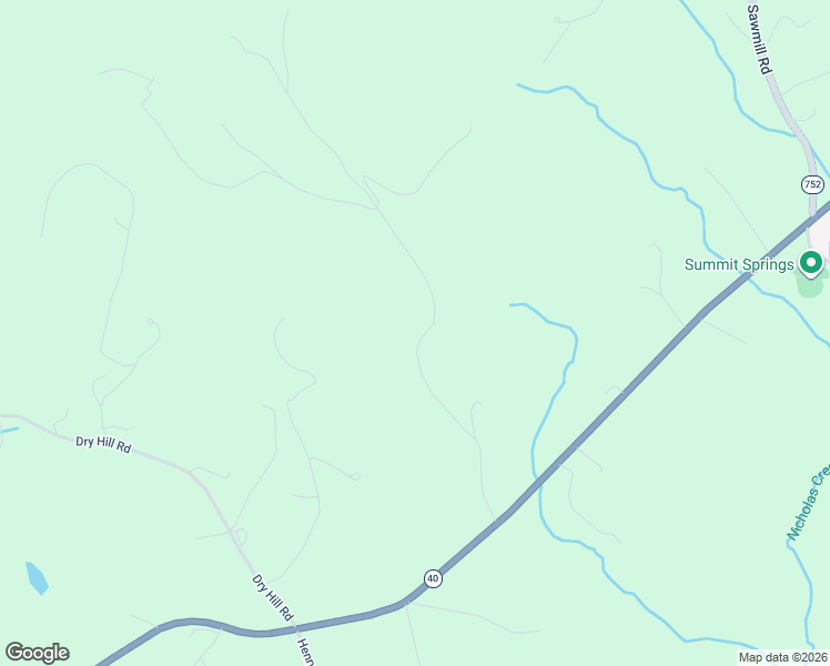 map of restaurants, bars, coffee shops, grocery stores, and more near 343-499 Twin Creeks Road in Ferrum