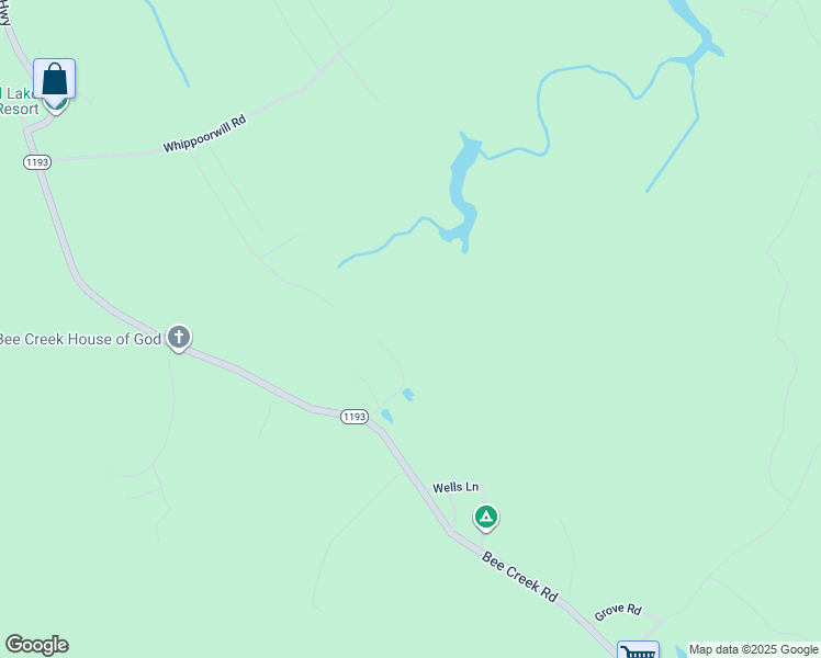 map of restaurants, bars, coffee shops, grocery stores, and more near 310 Jims Lane in Corbin