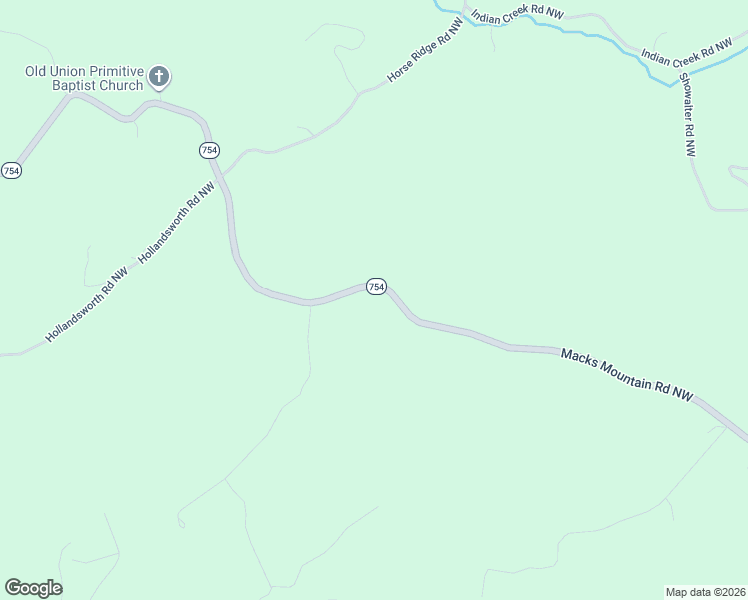 map of restaurants, bars, coffee shops, grocery stores, and more near 778-830 Macks Mountain Road Northwest in Indian Valley