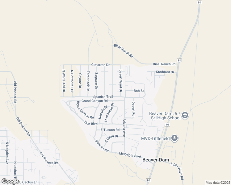 map of restaurants, bars, coffee shops, grocery stores, and more near 898 Mohave Mountain Drive in Kingman