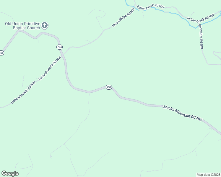 map of restaurants, bars, coffee shops, grocery stores, and more near 778 Macks Mountain Road Northwest in Indian Valley