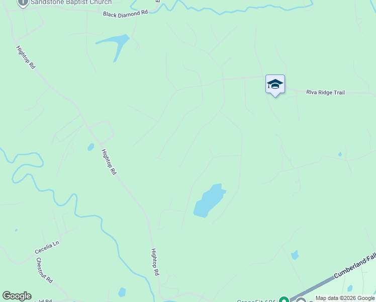 map of restaurants, bars, coffee shops, grocery stores, and more near 411 Ruffian Trail in Corbin