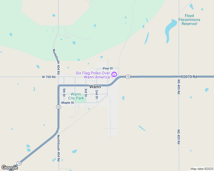 map of restaurants, bars, coffee shops, grocery stores, and more near 9 Main Street in Wann