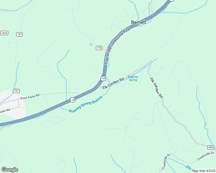 map of restaurants, bars, coffee shops, grocery stores, and more near County Road 656 in Lebanon