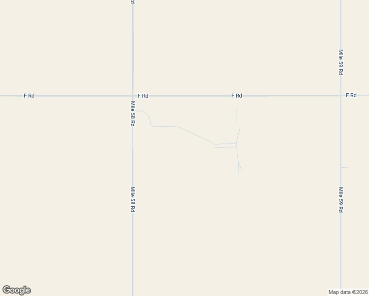 map of restaurants, bars, coffee shops, grocery stores, and more near F Road in Tyrone