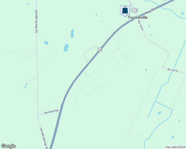 map of restaurants, bars, coffee shops, grocery stores, and more near Roberts Road in Wayne County