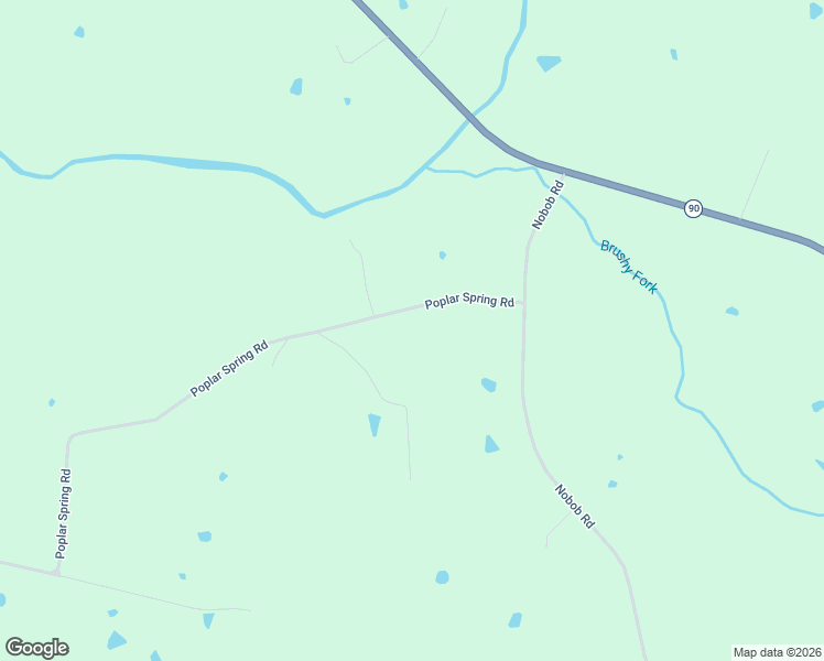 map of restaurants, bars, coffee shops, grocery stores, and more near 3820-4298 Poplar Spring Road in Glasgow