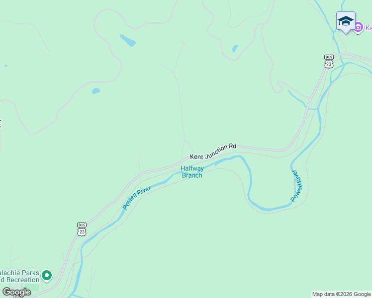 map of restaurants, bars, coffee shops, grocery stores, and more near 4117 Moneyhun Road in Appalachia