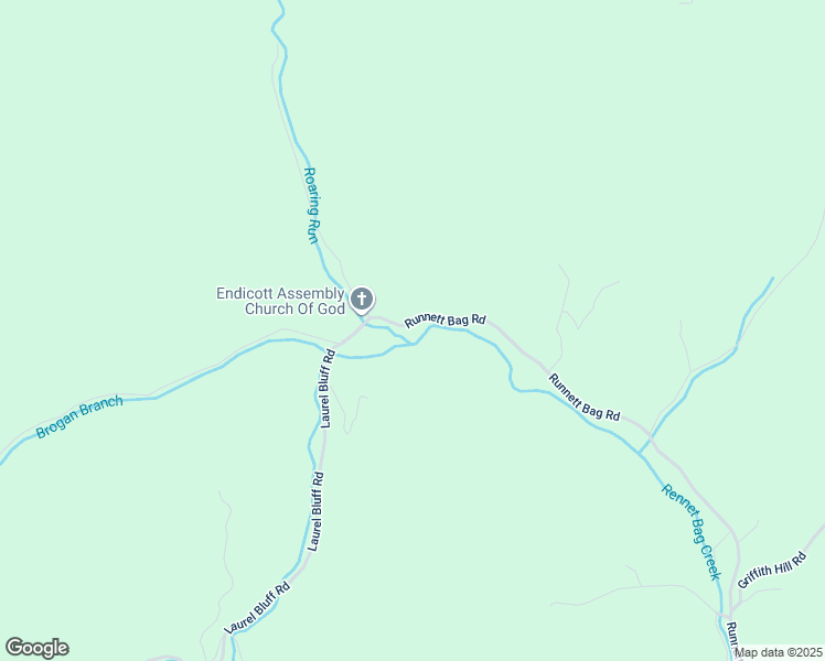 map of restaurants, bars, coffee shops, grocery stores, and more near 2611 Runnett Bag Road in Ferrum