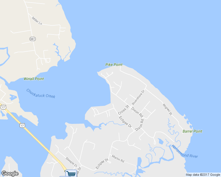 map of restaurants, bars, coffee shops, grocery stores, and more near 9356 Dixon Road in Suffolk