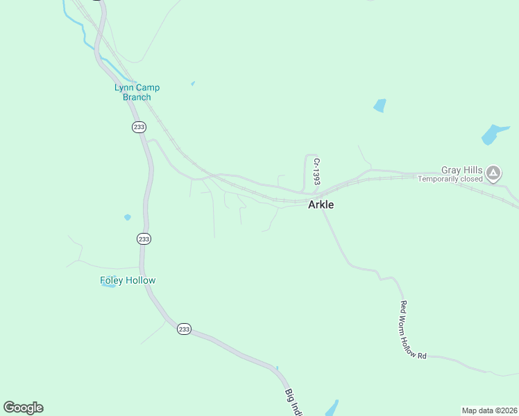 map of restaurants, bars, coffee shops, grocery stores, and more near 204 Cr-1392 in Gray