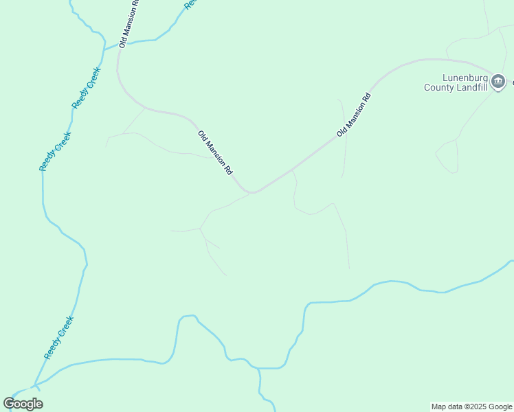 map of restaurants, bars, coffee shops, grocery stores, and more near 2341 Old Mansion Road in Lunenburg