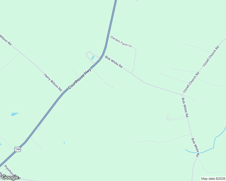 map of restaurants, bars, coffee shops, grocery stores, and more near 16091 Courthouse Highway in Smithfield