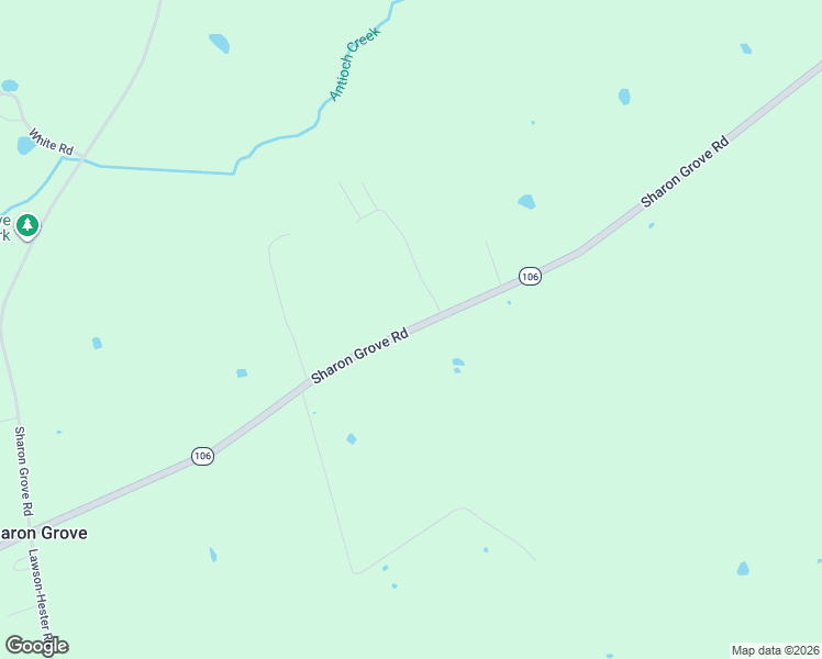 map of restaurants, bars, coffee shops, grocery stores, and more near Sharon Grove Road in Sharon Grove