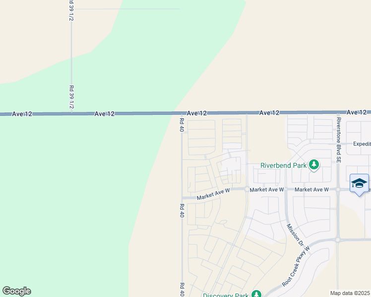 map of restaurants, bars, coffee shops, grocery stores, and more near Road 40 in Madera
