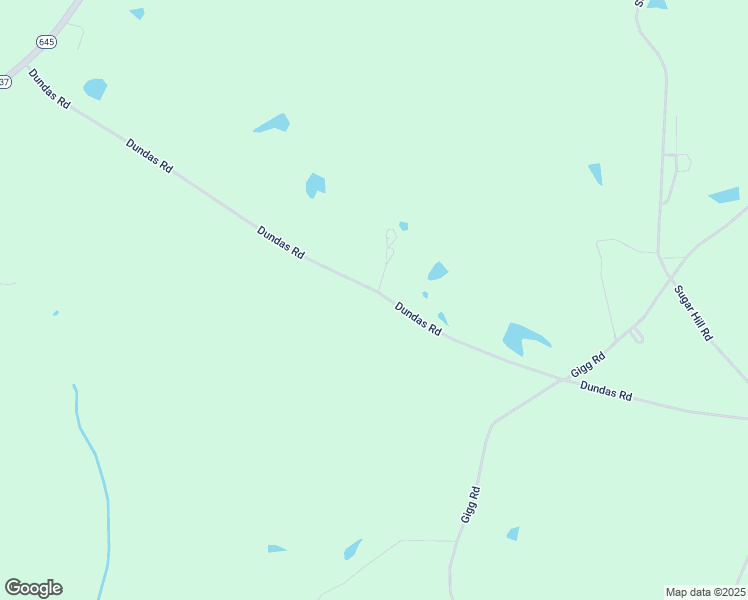 map of restaurants, bars, coffee shops, grocery stores, and more near 2570 Dundas Road in Kenbridge