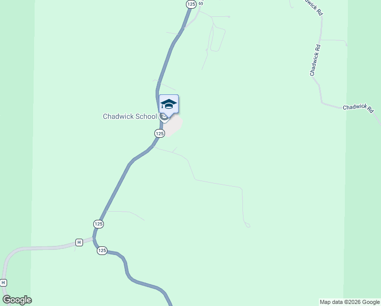 map of restaurants, bars, coffee shops, grocery stores, and more near 267 Walker Road in Chadwick