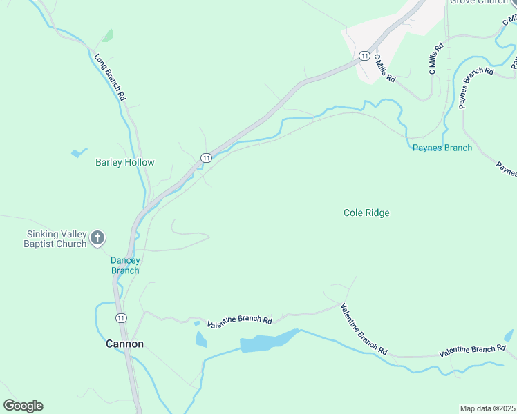 map of restaurants, bars, coffee shops, grocery stores, and more near in Cannon