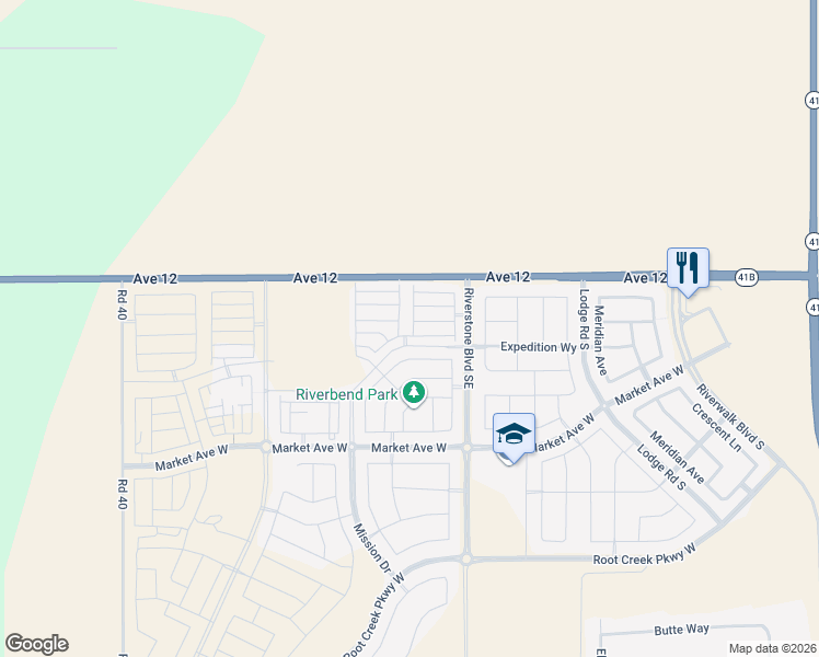 map of restaurants, bars, coffee shops, grocery stores, and more near 892 Lassen Lane West in Madera
