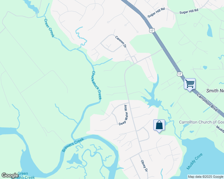 map of restaurants, bars, coffee shops, grocery stores, and more near 15534 Cedar Grove Road in Carrollton