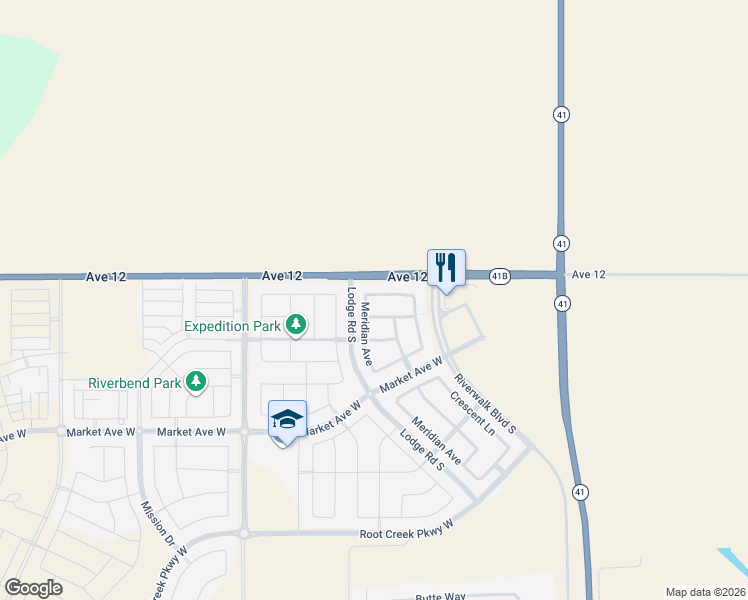 map of restaurants, bars, coffee shops, grocery stores, and more near 458 Wishon Avenue West in Madera