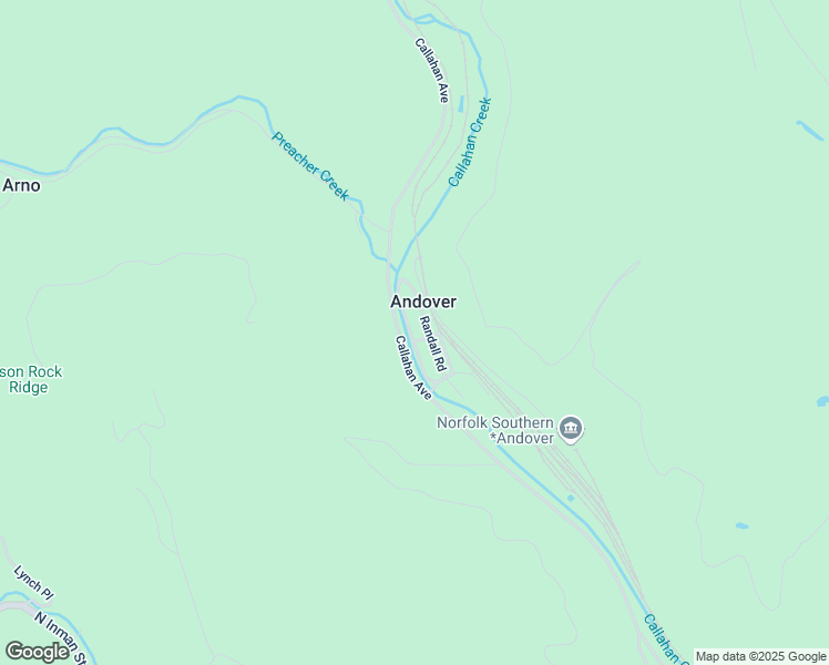 map of restaurants, bars, coffee shops, grocery stores, and more near 4301 Nicholas Road in Appalachia
