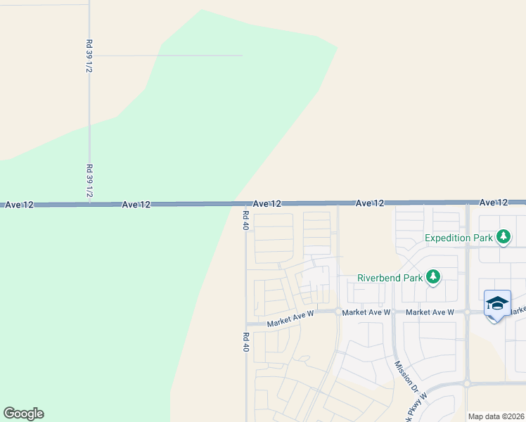 map of restaurants, bars, coffee shops, grocery stores, and more near 40000-40498 Avenue 12 in Madera