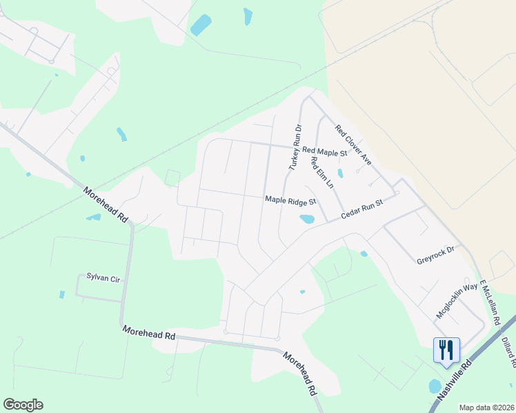 map of restaurants, bars, coffee shops, grocery stores, and more near 426 Cedar Hollow Drive in Bowling Green