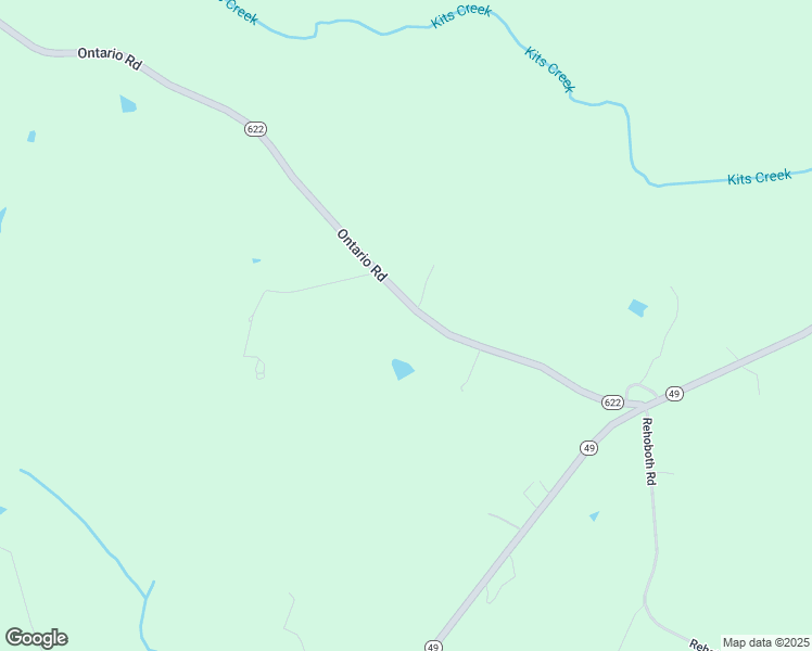 map of restaurants, bars, coffee shops, grocery stores, and more near 559 Ontario Road in Keysville