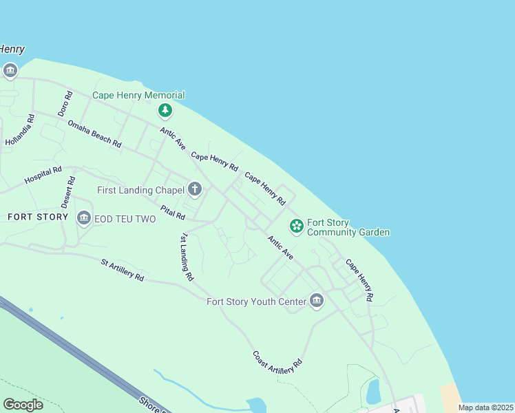 map of restaurants, bars, coffee shops, grocery stores, and more near 529 Camrahn Bay Road in Virginia Beach