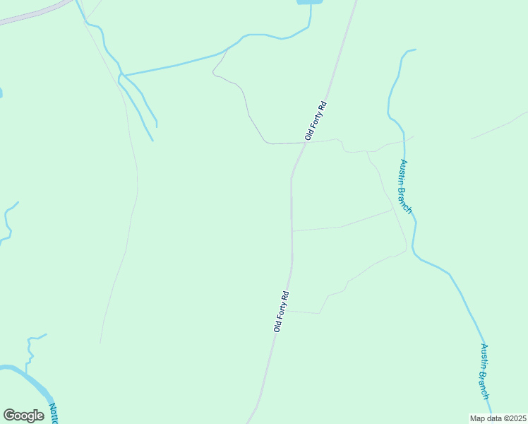map of restaurants, bars, coffee shops, grocery stores, and more near 14240 Old Forty Road in Waverly