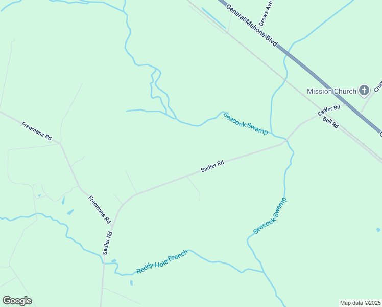 map of restaurants, bars, coffee shops, grocery stores, and more near 7400-7446 Sadler Road in Wakefield