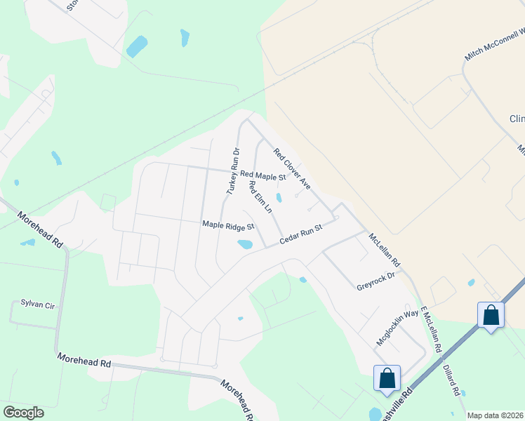 map of restaurants, bars, coffee shops, grocery stores, and more near 356 Red Elm Lane in Bowling Green